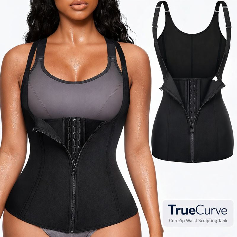 TrueCurveᵀᴹ CoreZip Waist Sculpting Tank